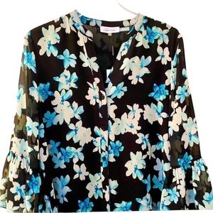 Calvin Klein sheer jacket NWT